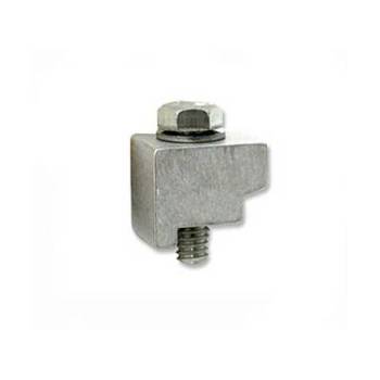 KF Wall Clamps with Bolts, Aluminum